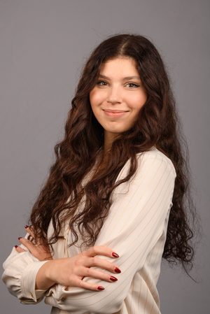 Angelcsev Zoé portréja